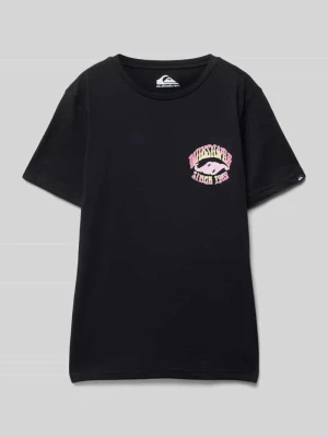T-shirt z nadrukiem z motywem model ‘TIMES UP’ Quiksilver