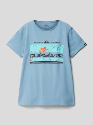 T-shirt z nadrukiem z motywem z logo model ‘TROPICAL RAINBOW’ Quiksilver