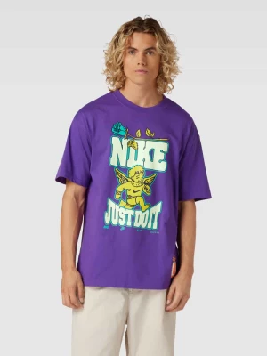 T-shirt z nadrukiem z motywem z logo Nike