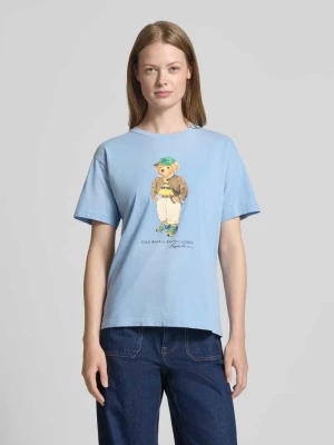 T-shirt z nadrukiem z motywem z logo Polo Ralph Lauren