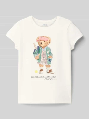 T-shirt z nadrukiem z motywem z logo Polo Ralph Lauren Teens