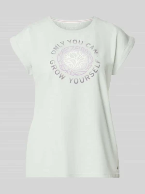 t-shirt z nadrukiem z napisem G.I.G.A. DX