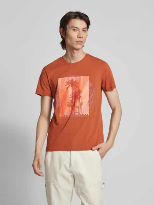 T-shirt z nadrukiem z napisem i motywem Blend