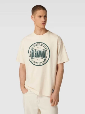 T-shirt z nadrukiem z napisem model ‘Balboa 2’ BLS HAFNIA