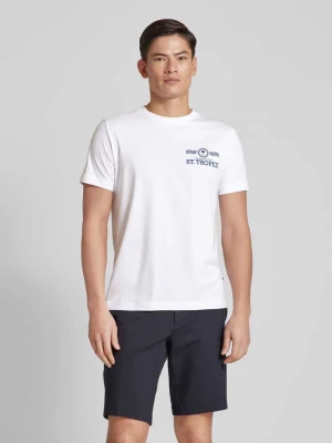 T-shirt z nadrukiem z napisem model ‘Barrett’ JOOP! Collection