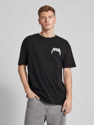 T-shirt z nadrukiem z napisem model ‘CHO ORIGAMI’ mister tee