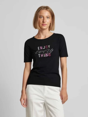 T-shirt z nadrukiem z napisem model ‘Enjoy’ s.Oliver RED LABEL