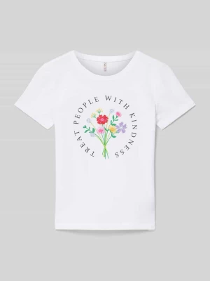 T-shirt z nadrukiem z napisem model ‘GEMMA’ Only