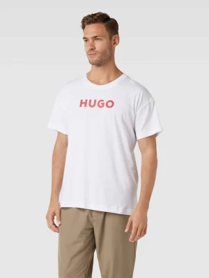 T-shirt z nadrukiem z napisem model ‘HERO’ HUGO