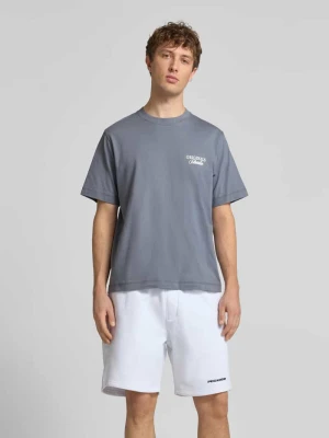 t-shirt z nadrukiem z napisem model 'NORREBRO' jack & jones