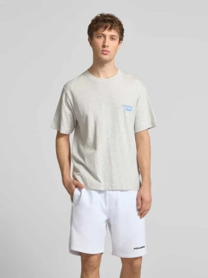 t-shirt z nadrukiem z napisem model 'NORREBRO' jack & jones