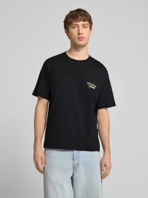 t-shirt z nadrukiem z napisem model 'NORREBRO' jack & jones
