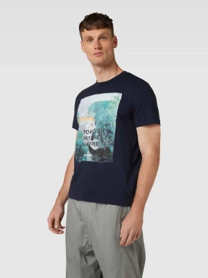 T-shirt z nadrukiem z napisem model ‘photoprint’ Tom Tailor