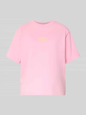 t-shirt z nadrukiem z napisem model 'SENNA' JJXX