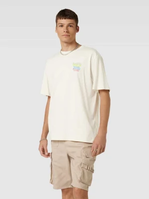 T-shirt z nadrukiem z napisem model ‘Summertime’ QS