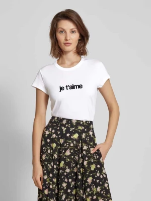 T-shirt z nadrukiem z napisem model ‘WOOP’ Zadig & Voltaire