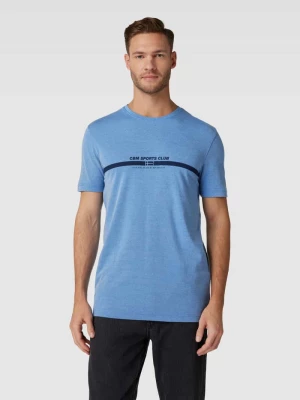 T-shirt z nadrukiem z przodu Christian Berg Men