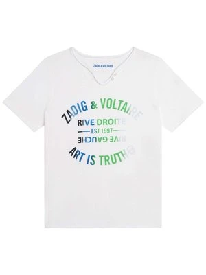 T-shirt z nadrukiem Zadig & Voltaire