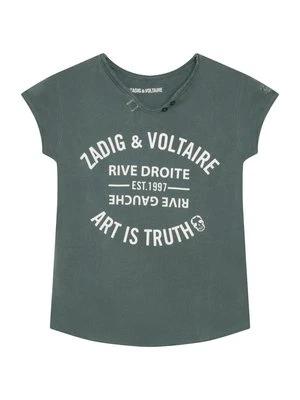 T-shirt z nadrukiem Zadig & Voltaire