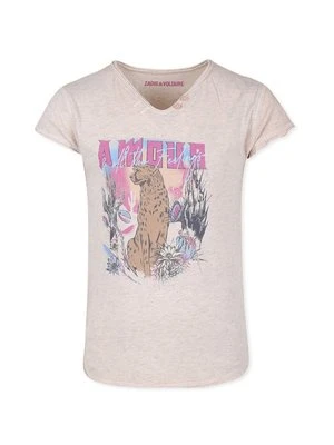 T-shirt z nadrukiem Zadig & Voltaire