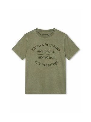 T-shirt z nadrukiem Zadig & Voltaire