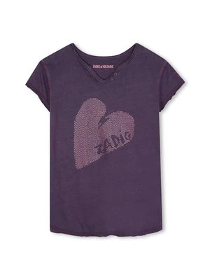 T-shirt z nadrukiem Zadig & Voltaire