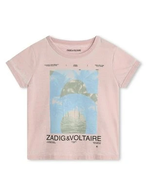 T-shirt z nadrukiem Zadig & Voltaire