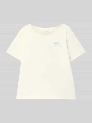 T-shirt z nadrukiem ze sloganem Roxy