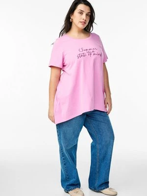 T-shirt z nadrukiem Zizzi