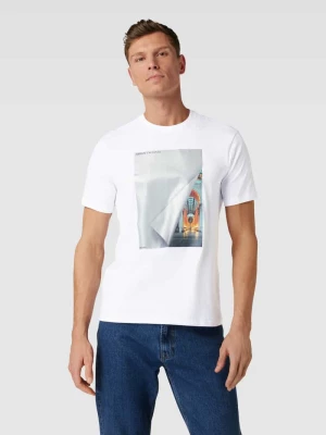 T-shirt z nadrukowanym motywem Armani Exchange