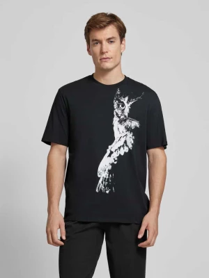 T-shirt z nadrukowanym motywem Armani Exchange