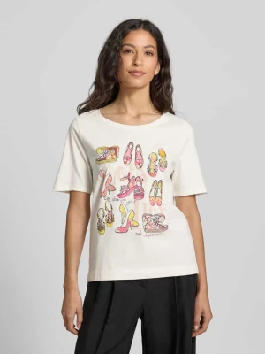 T-shirt z nadrukowanym motywem Betty Barclay
