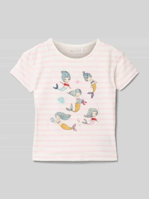 T-shirt z nadrukowanym motywem BLUE SEVEN