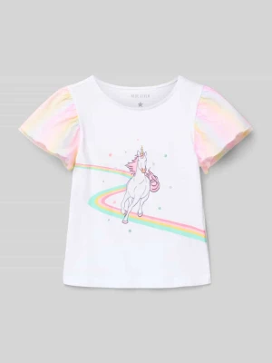 T-shirt z nadrukowanym motywem BLUE SEVEN