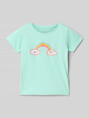 T-shirt z nadrukowanym motywem BLUE SEVEN