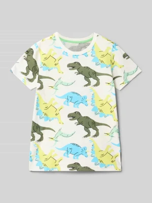 T-shirt z nadrukowanym motywem BLUE SEVEN