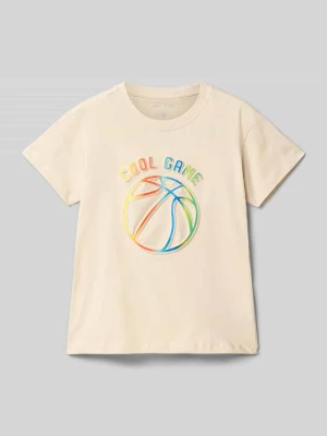 T-shirt z nadrukowanym motywem BLUE SEVEN