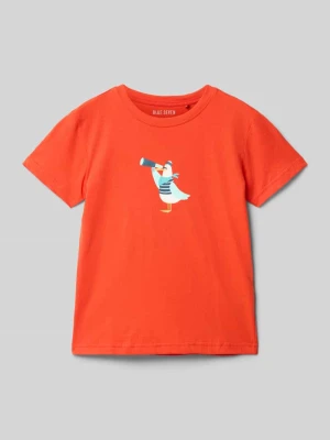 T-shirt z nadrukowanym motywem BLUE SEVEN