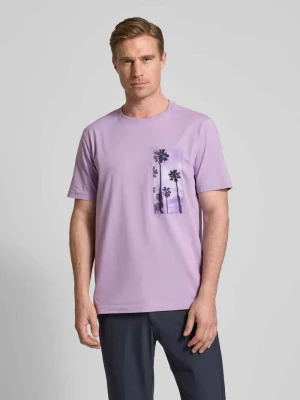 T-shirt z nadrukowanym motywem BOSS Green