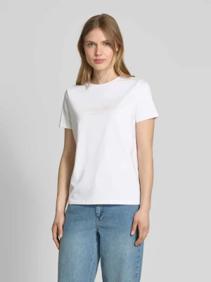 T-shirt z nadrukowanym motywem comma