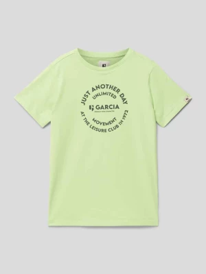 T-shirt z nadrukowanym motywem Garcia