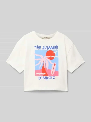 T-shirt z nadrukowanym motywem Garcia