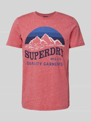 T-shirt z nadrukowanym motywem i logo model ‘Great Outdoors’ Superdry