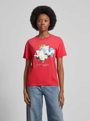 T-shirt z nadrukowanym motywem i logo model ‘TRUCK’ Polo Ralph Lauren