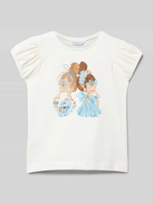 T-shirt z nadrukowanym motywem Mayoral