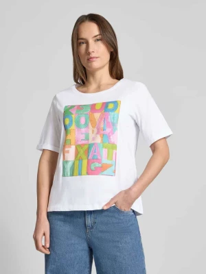 T-shirt z nadrukowanym motywem milano italy