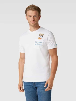 T-shirt z nadrukowanym motywem model ‘AUSTIN’ MC2 Saint Barth