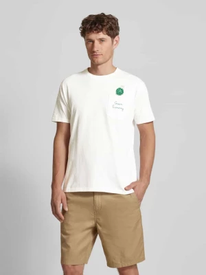 T-shirt z nadrukowanym motywem model ‘AUSTIN’ MC2 Saint Barth