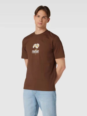 T-shirt z nadrukowanym motywem model ‘FLORES’ jack & jones