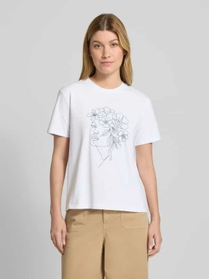 T-shirt z nadrukowanym motywem model ‘NORA’ Vila